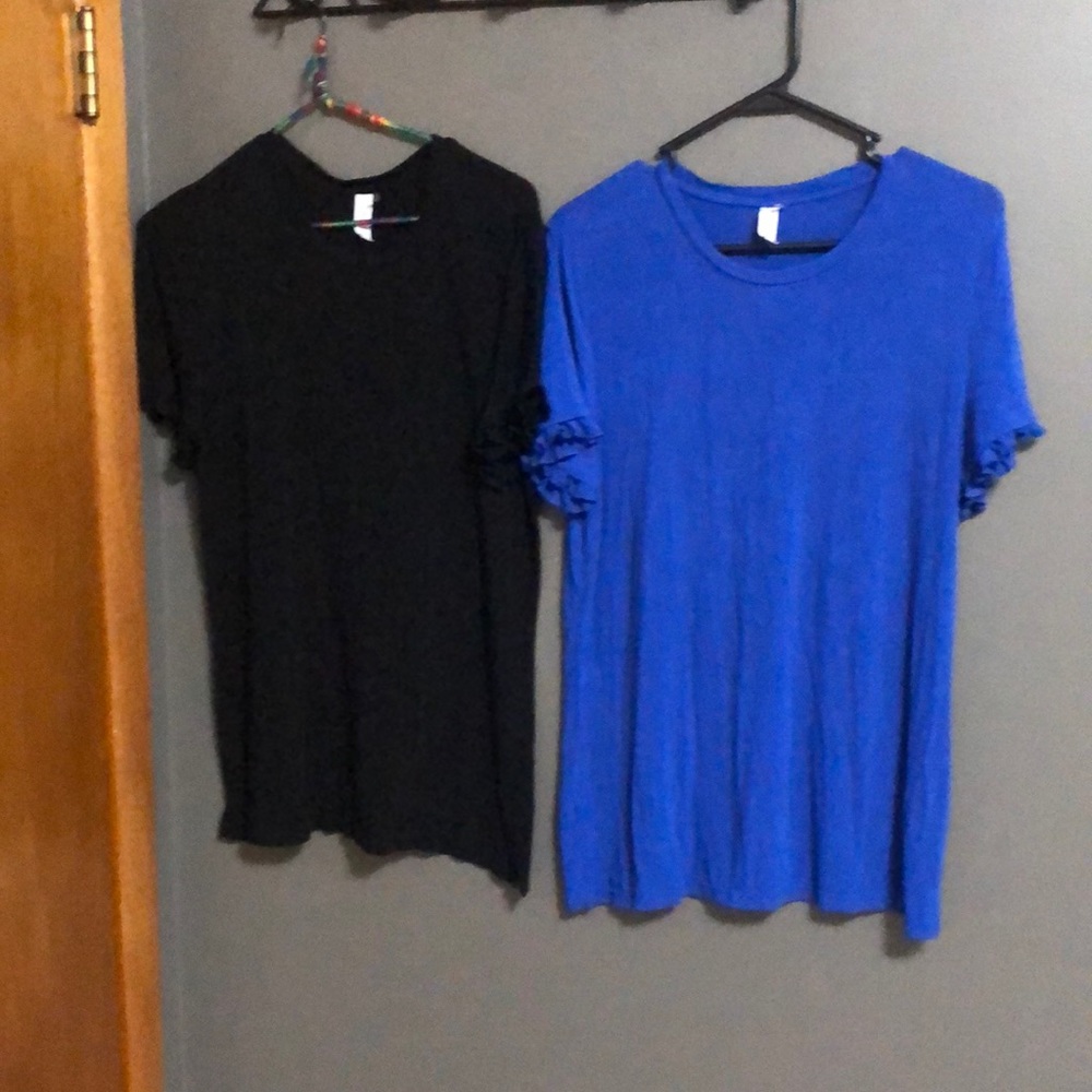 Lot of two Sz L T-shirts.